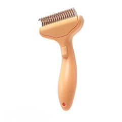 Stainless Steel Dog Hair Removal Brush Comb Pet Hair Remover Brush For Dogs Grooming Tools Pets Dematting Comb Dogs Accessories