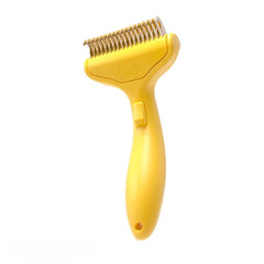 Stainless Steel Dog Hair Removal Brush Comb Pet Hair Remover Brush For Dogs Grooming Tools Pets Dematting Comb Dogs Accessories