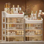 1pc Multi-layer Makeup Storage Box,Cosmetics Storage For Skin Care,Eyeshadow,LotionsLipstick,Great For Dresser,Bathroom,Bedroom