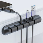 Adhesive Cable Holder Clips Cord Management Wire Organizer for Desktop USB Charging Cable Nightstand Power Cord Mouse Cable
