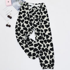 Summer Women's Ice Silk Loose Lantern Pants (Plus Size)