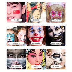 Velvet Matte Lipstick Set - Waterproof Halloween Makeup