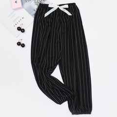 Summer Women's Ice Silk Loose Lantern Pants (Plus Size)