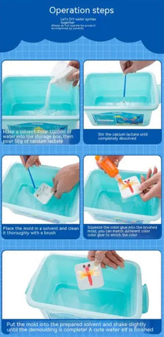 DIY Vaporeon Toy Set