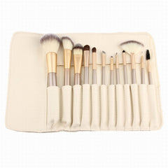 Champagne Luxe Makeup Brush Kit - 12/18/24 Set