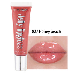 Candy Color Jelly Lip Gloss with Mirror Finish