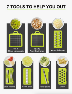 15-In-1 Vegetable & Fruit Chopper Cutter