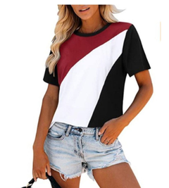 Fashion Summer Casual Plus Size Women's T-Shirt