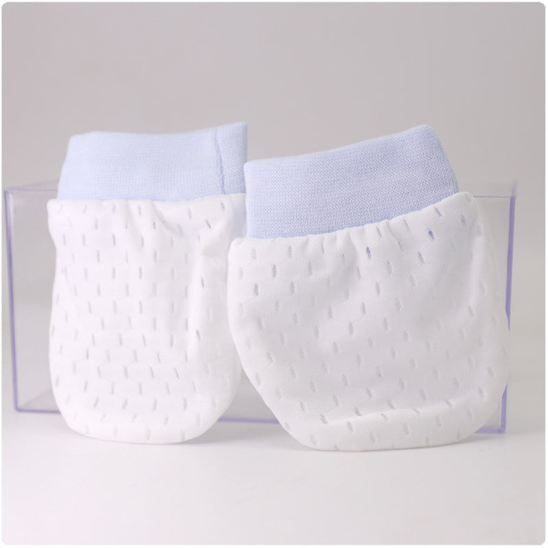 Adjustable Anti-Scratch Mittens for Infants and Newborns