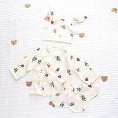 Ultra-Thin Baby Cotton Clothes for Newborns (0-1 Years)
