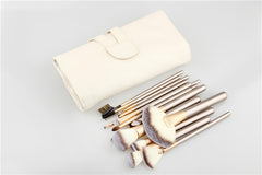 Champagne Luxe Makeup Brush Kit - 12/18/24 Set