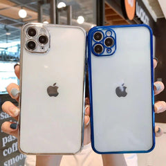 Right Angle Plating Mobile Phone Case