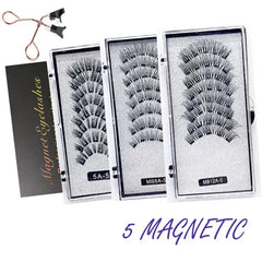 3D Magnetic Eyelashes MA Series - Soft and Natural Look