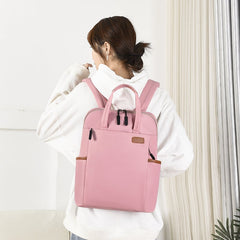 Korean 15.6-Inch Waterproof Business Backpack for Men/Women