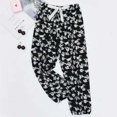 Summer Women's Ice Silk Loose Lantern Pants (Plus Size)