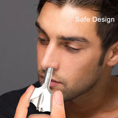Gent's Precision Nose Trimmer - Manual Steel Groomer