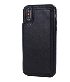 Card Holder Flip Phone Case for iPhone 8 & Samsung S8+