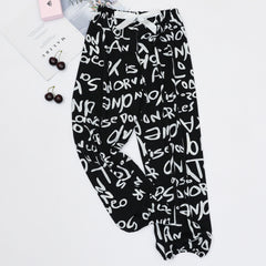 Summer Women's Ice Silk Loose Lantern Pants (Plus Size)
