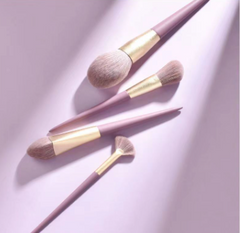 9-Piece Lavender Luxe Makeup Brush Set