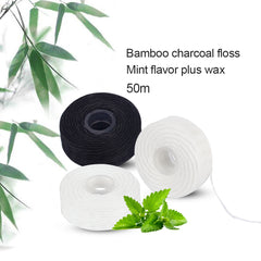 3pc Bamboo Charcoal Dental Flosser for Oral Care
