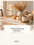 The Feel Good Finds Thanksgiving Planner printable PDF cover